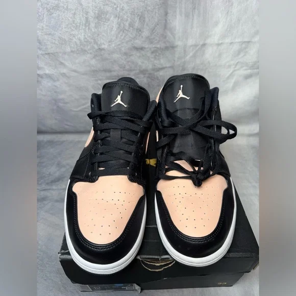 Nike Air Jordan 1 Low Crimson Tint Pink ArcticOrange Black